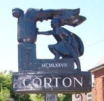 Corton_village_sign